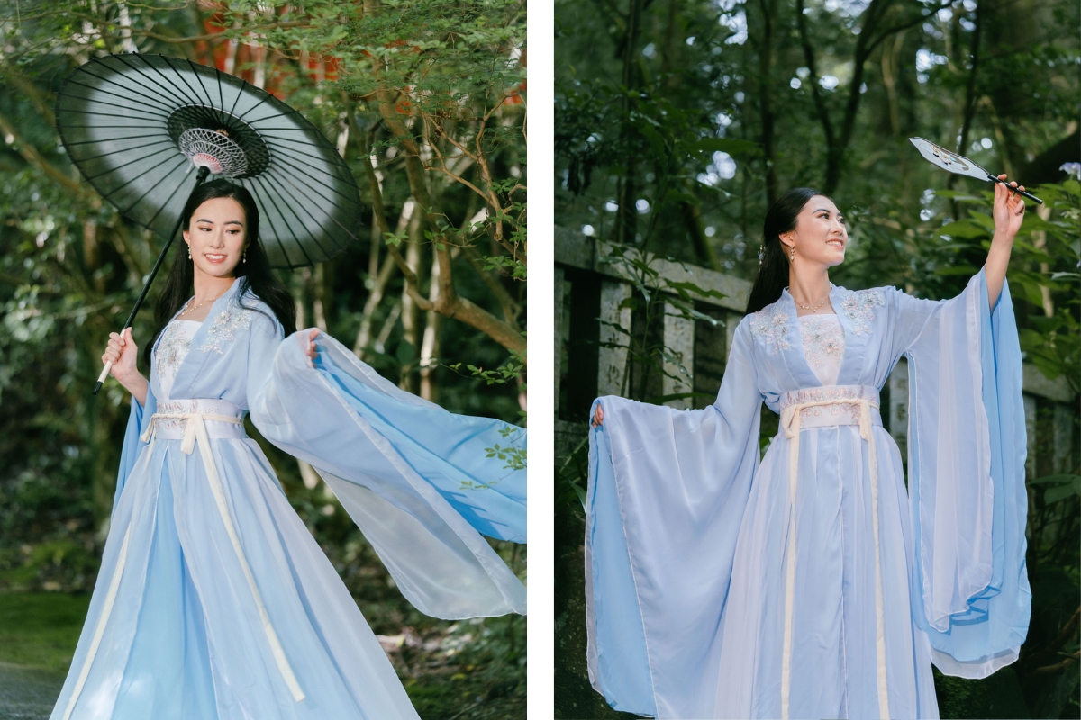 Tokyo Pre-Wedding Photoshoot with Nezu Shrine, Daikanzan Observation Deck, Lake Ashi, and Hakone Shrine by Dahe on OneThreeOneFour 11