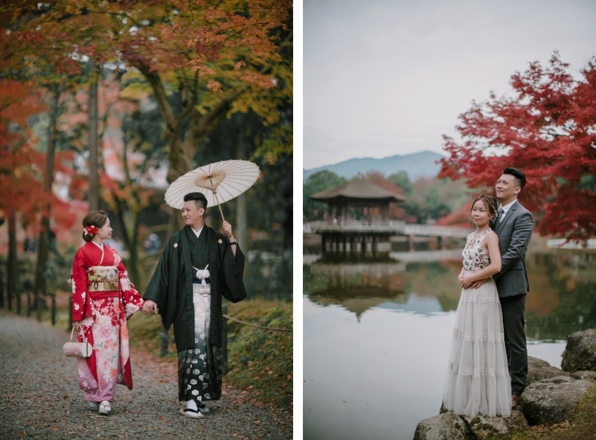 Autumn Japan Kyoto Pre-Wedding Photoshoot At Nara Deer Park and Gion by Kinosaki on OneThreeOneFour 11
