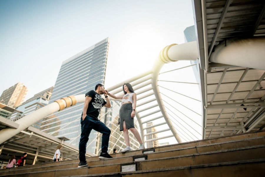 Bangkok Honeymoon Photoshoot At Siam Square And Central World  by Sahrit  on OneThreeOneFour 0