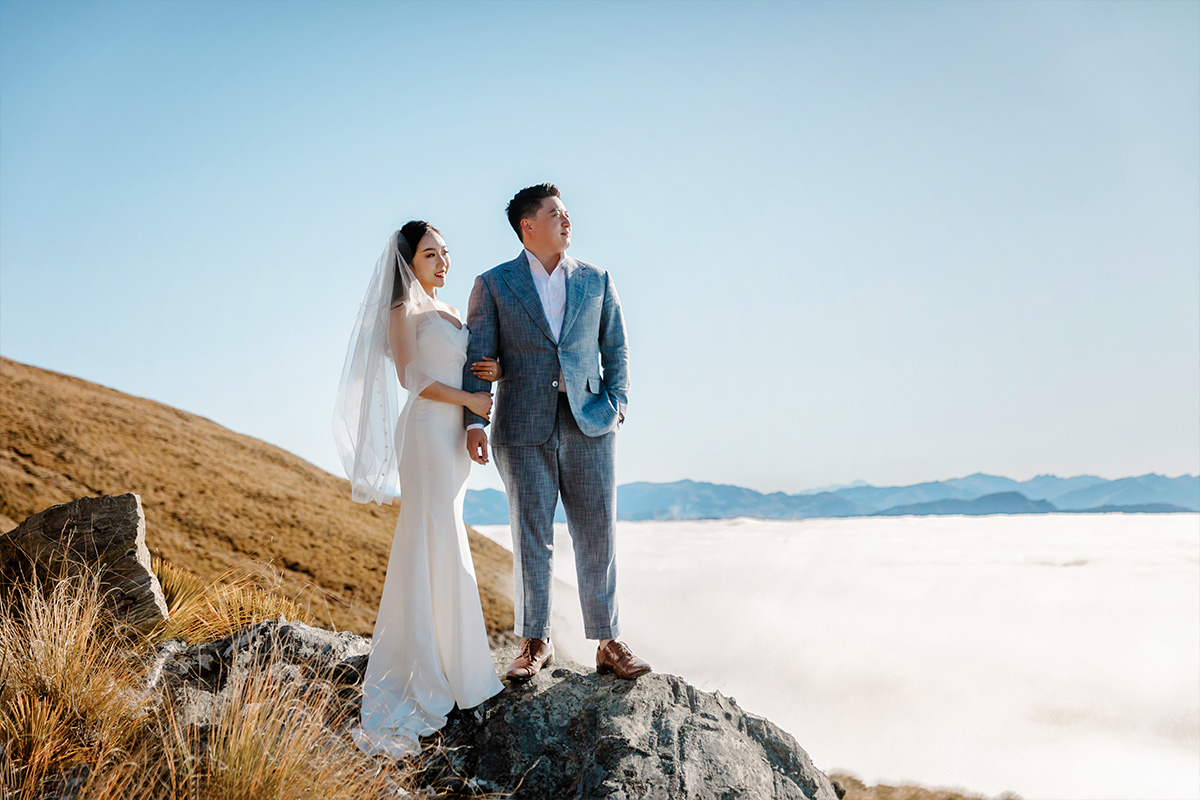 New Zealand Pre-Wedding 3-Days Photoshoot with Coromandel Peak, Mount Cook National Park, Arrowtown and Starry Night by Fei on OneThreeOneFour 25