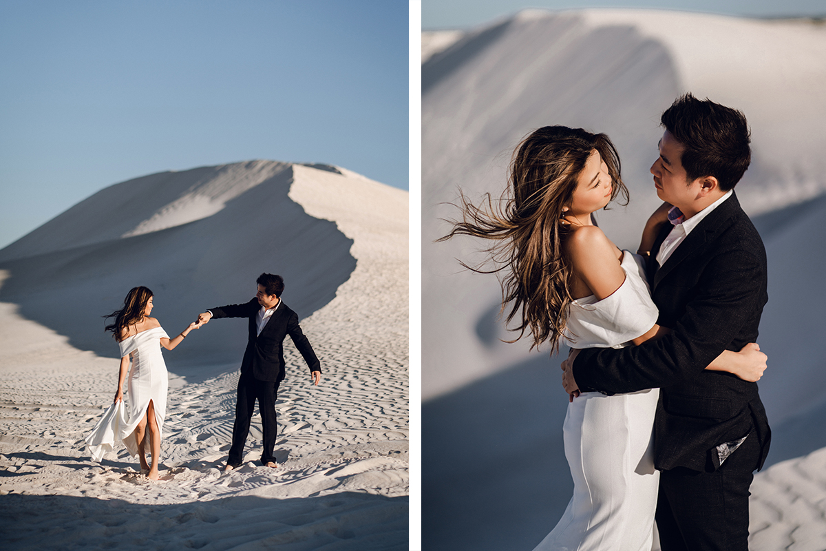 Perth Lancelin Desert & Beach Pre-Wedding Shoot by Jimmy on OneThreeOneFour 3