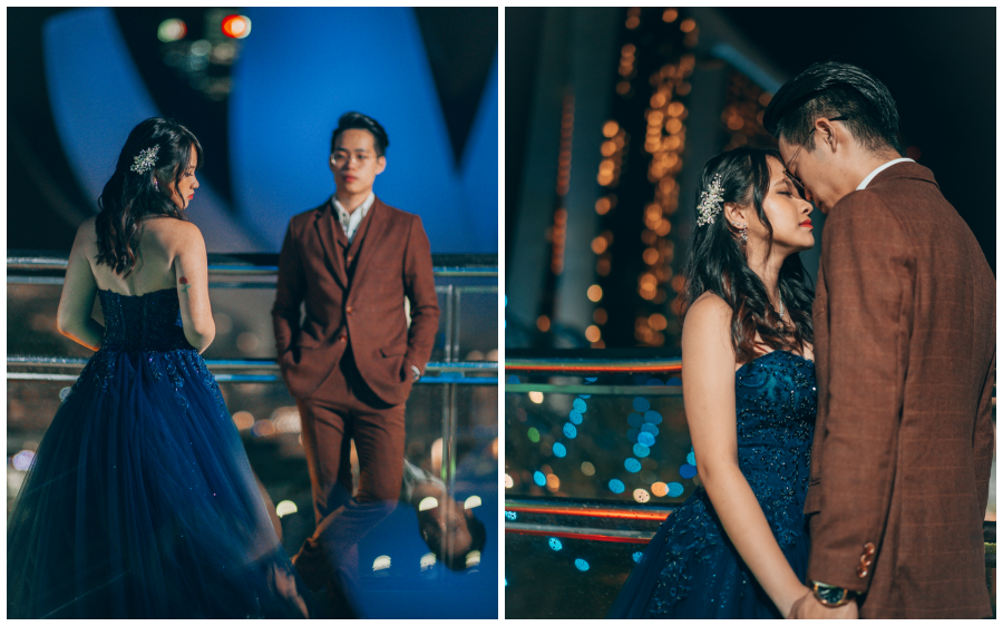 Singapore Pre-Wedding Photoshoot With Couple And Their Dogs At Bishan Park And Night Shoot At MBS by Michael on OneThreeOneFour 19