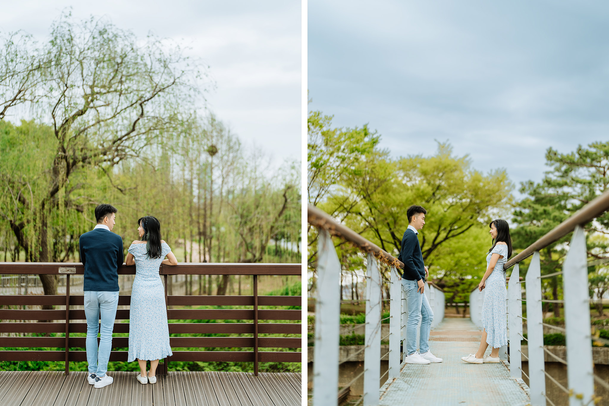 Korea Spring Casual Couple Photoshoot At Seonyudo Park by Jungyeol on OneThreeOneFour 1