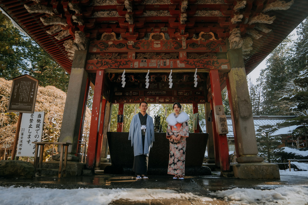 日本東京婚紗拍攝地點 - 新宿，富士山 by Ghita on OneThreeOneFour 6