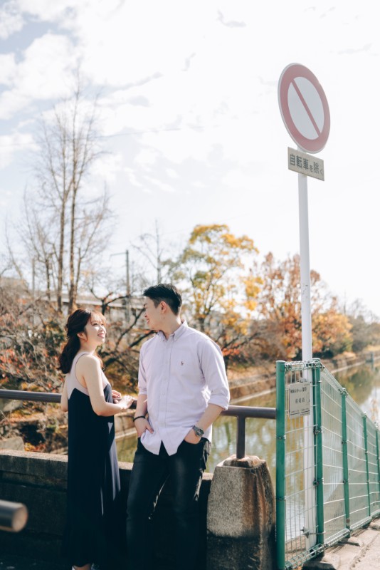 V&H : 日本京都秋季奈良公園和火車鐵道婚紗拍攝 by Kinosaki on OneThreeOneFour 16
