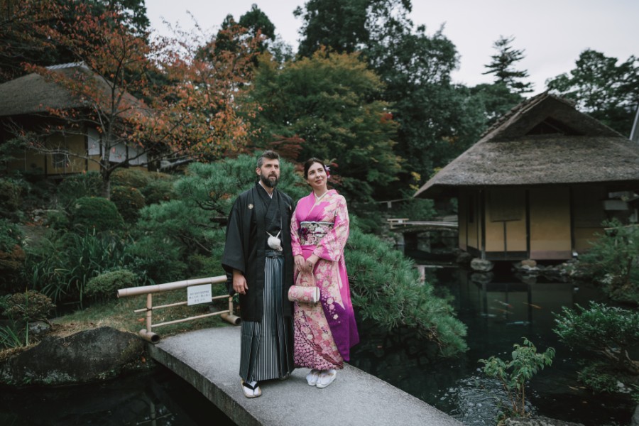 V&A: Spanish couple pre-wedding in charming Kyoto  by Kinosaki on OneThreeOneFour 10