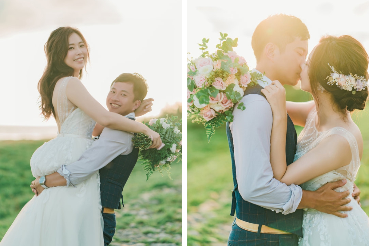 Taiwan Pre-Wedding Photoshoot Zoo Lush Greenery Beach by  on OneThreeOneFour 20