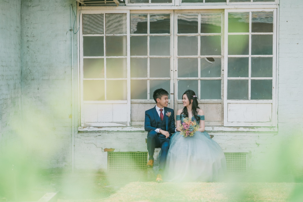 Taiwan Pre-wedding Photoshoot With Traditional Houses And Beautiful Forest Lake  by Star on OneThreeOneFour 3