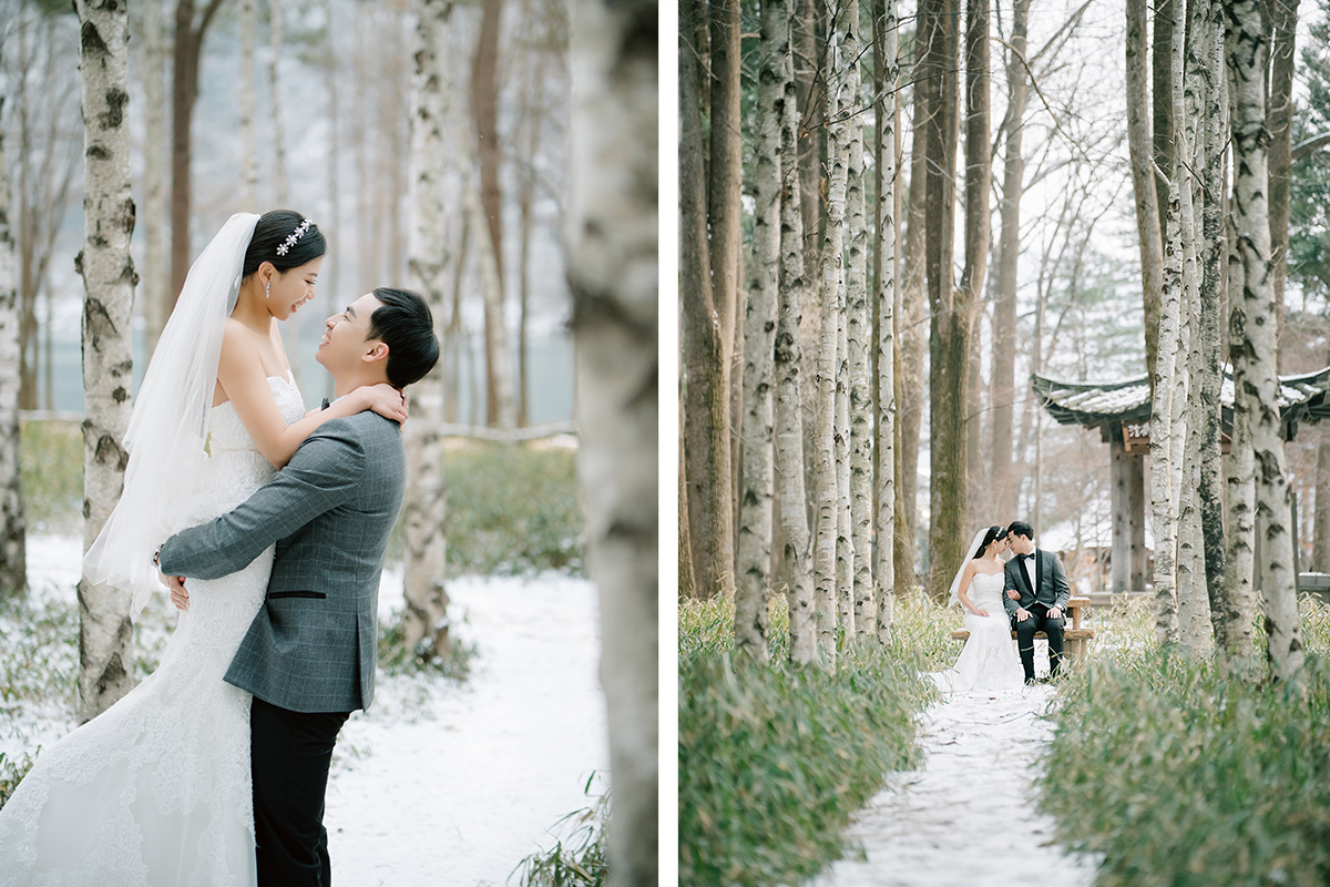 Enchanting Winter Pre-Wedding Shoot in the Serene Jeju Island by Jungyeol on OneThreeOneFour 20