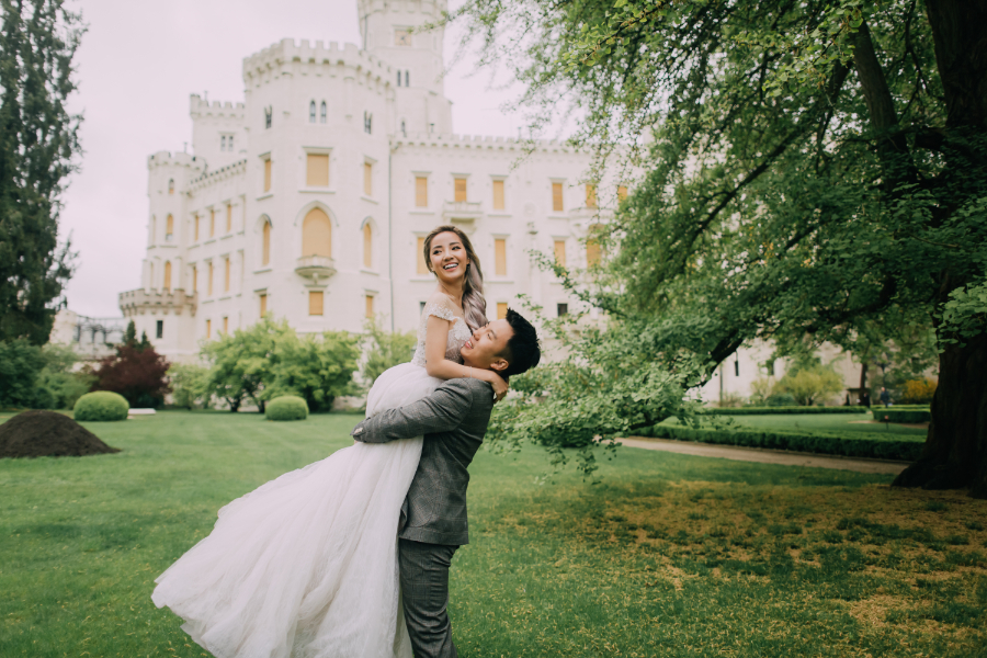 Naomi & Hann's Wedding Photoshoot in Prague by Nika on OneThreeOneFour 32