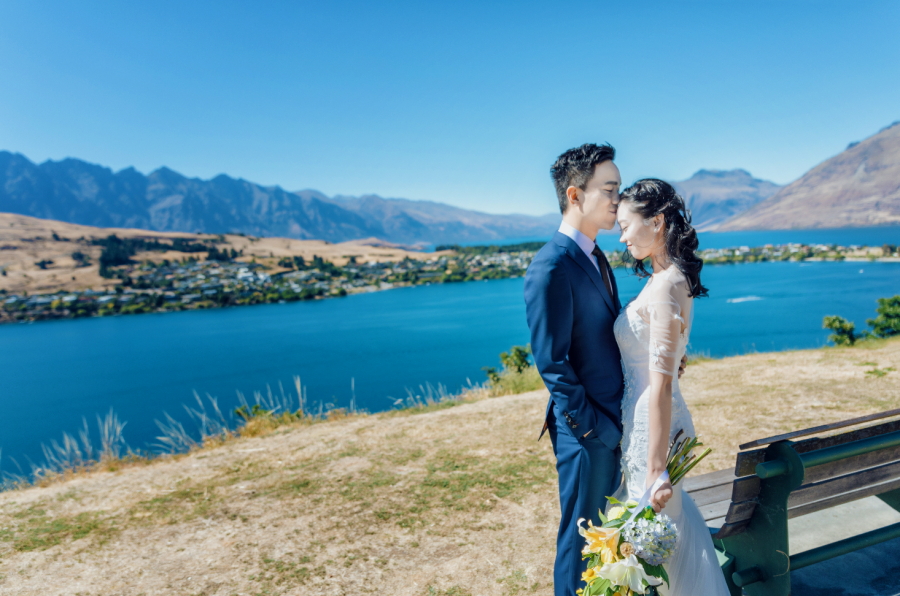 紐西蘭婚紗拍攝 - 雪城與蒂卡波湖 by Fei on OneThreeOneFour 0