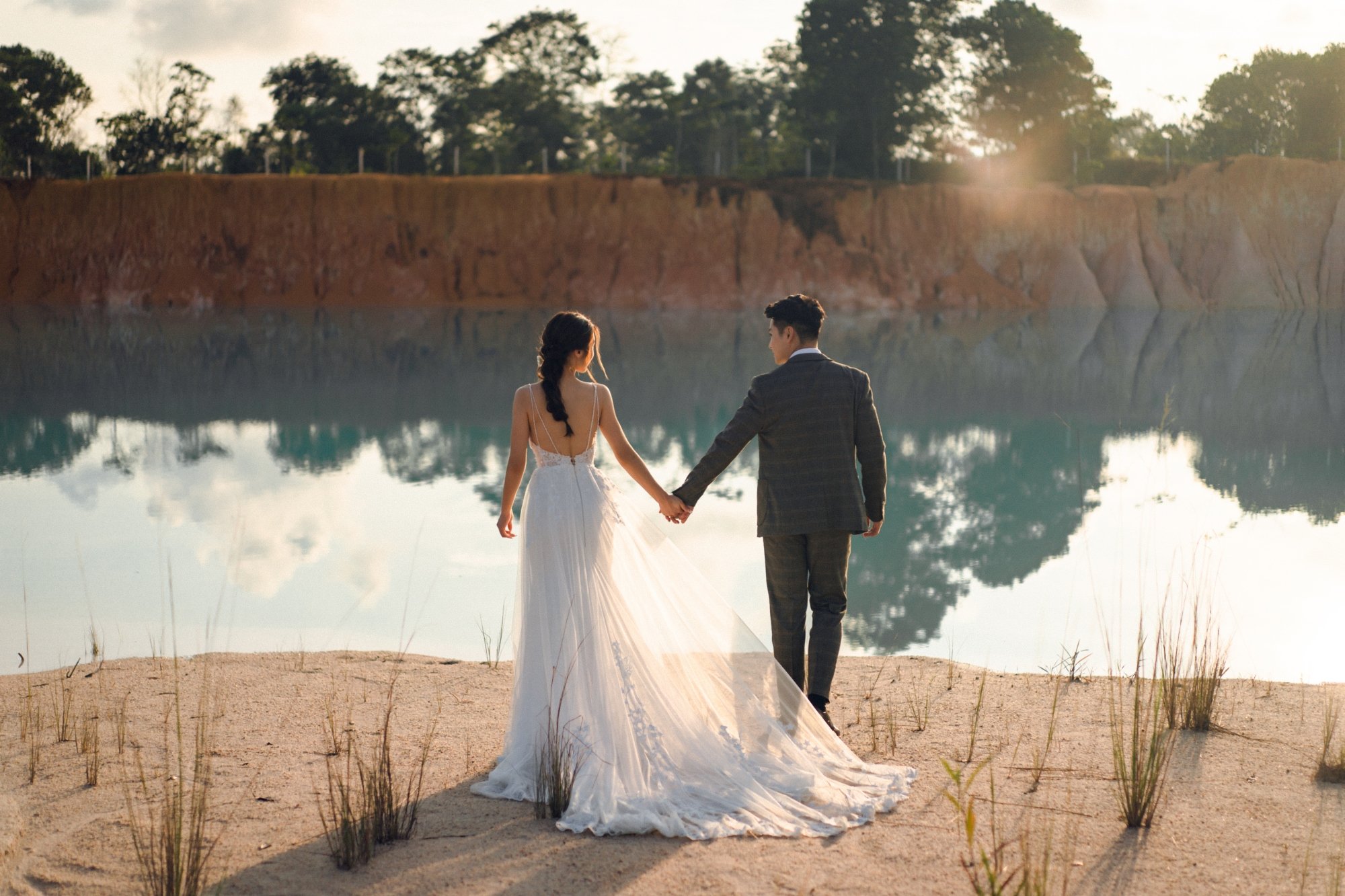 Bintan Pre-Wedding Photoshoot: Xiao Qian & Xavier's Romantic Shoot at ANMON Resort, Blue Lake, Sand Dunes & ATV Adventure by HS on OneThreeOneFour 16