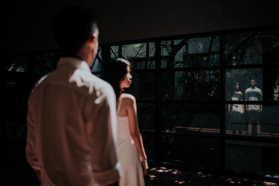 Malaysia Casual Pre Wedding Couple Photoshoot At Linc KL Shopping Mall In Ampang by Yan on OneThreeOneFour 9