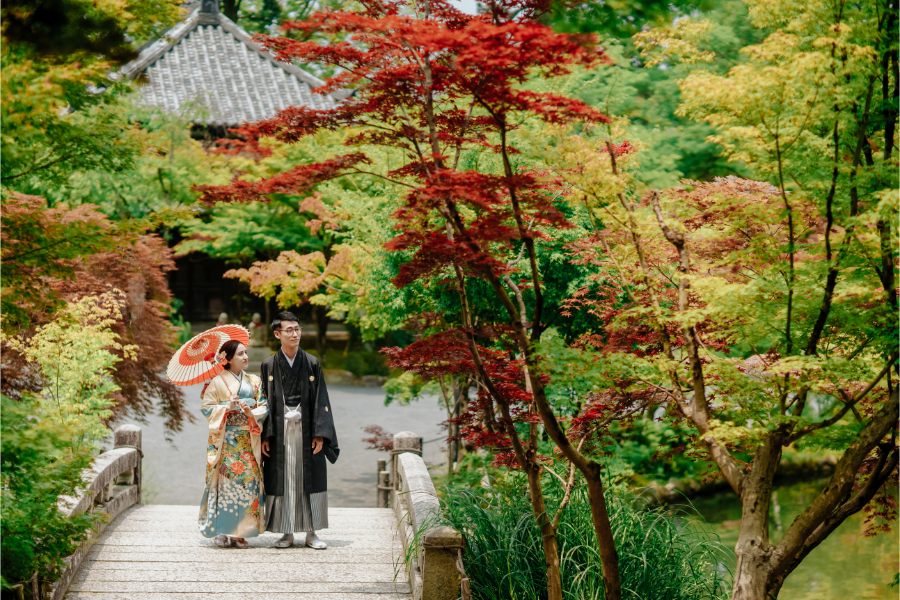 Tania & Hayato's Japan Pre-wedding Photoshoot in Kyoto and Osaka by Kinosaki on OneThreeOneFour 11