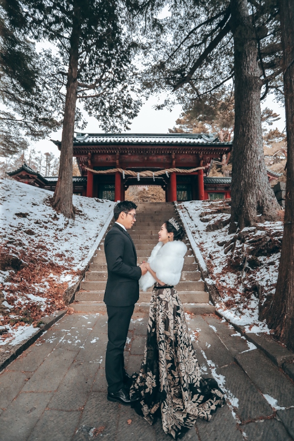 R&B: Tokyo Winter Pre-wedding Photoshoot at Snow-covered Nikko by Ghita on OneThreeOneFour 21