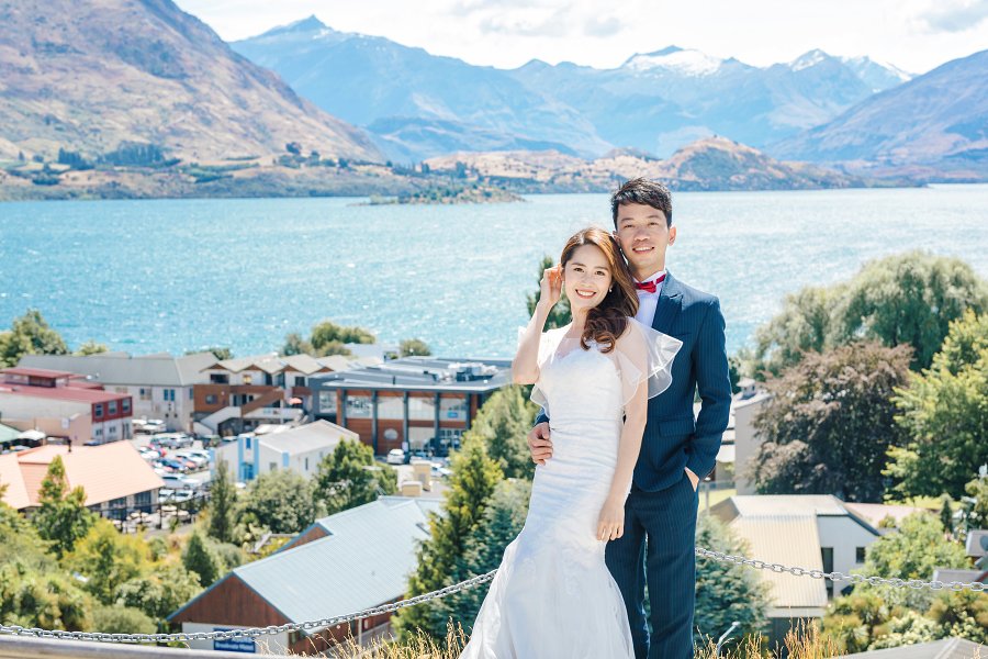 J&T: New Zealand Pre-wedding Photoshoot at Lavender Farm by Fei on OneThreeOneFour 5