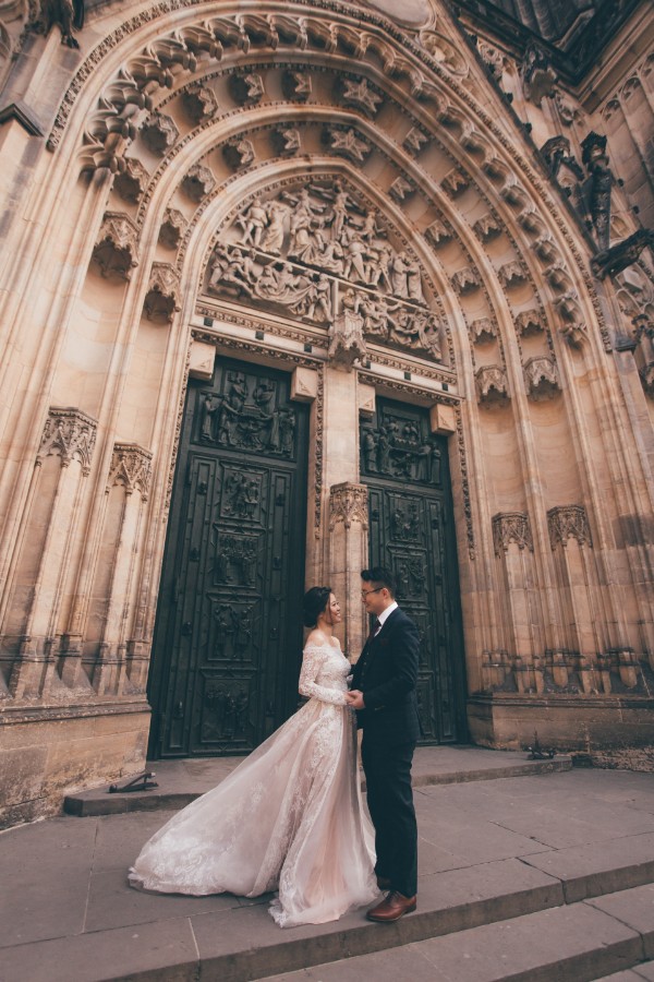 M&B: Prague Fairytale Pre-wedding Photoshoot  by Nika on OneThreeOneFour 24