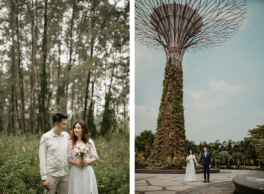 S & L - Singapore Outdoor Pre-Wedding at Coney Island & Gardens By The Bay by Chan on OneThreeOneFour 10