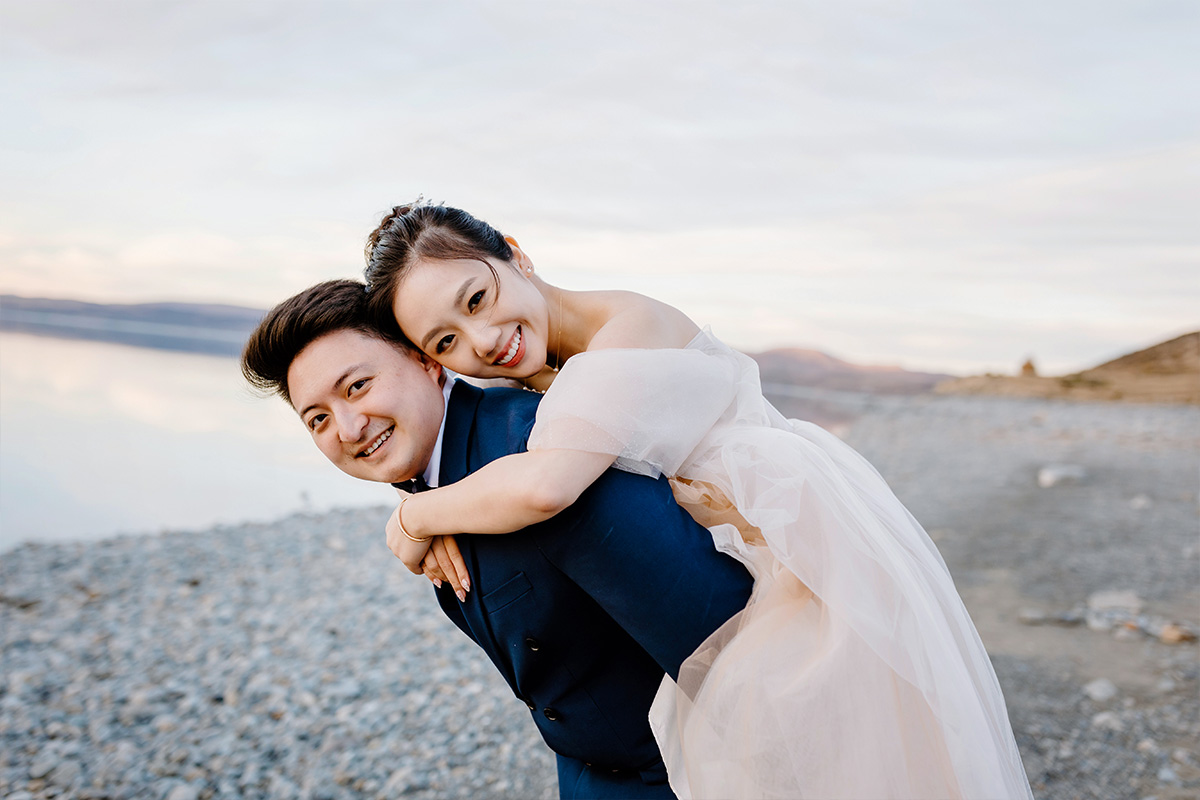 New Zealand Pre-Wedding 3-Days Photoshoot with Coromandel Peak, Mount Cook National Park, Arrowtown and Starry Night by Fei on OneThreeOneFour 23