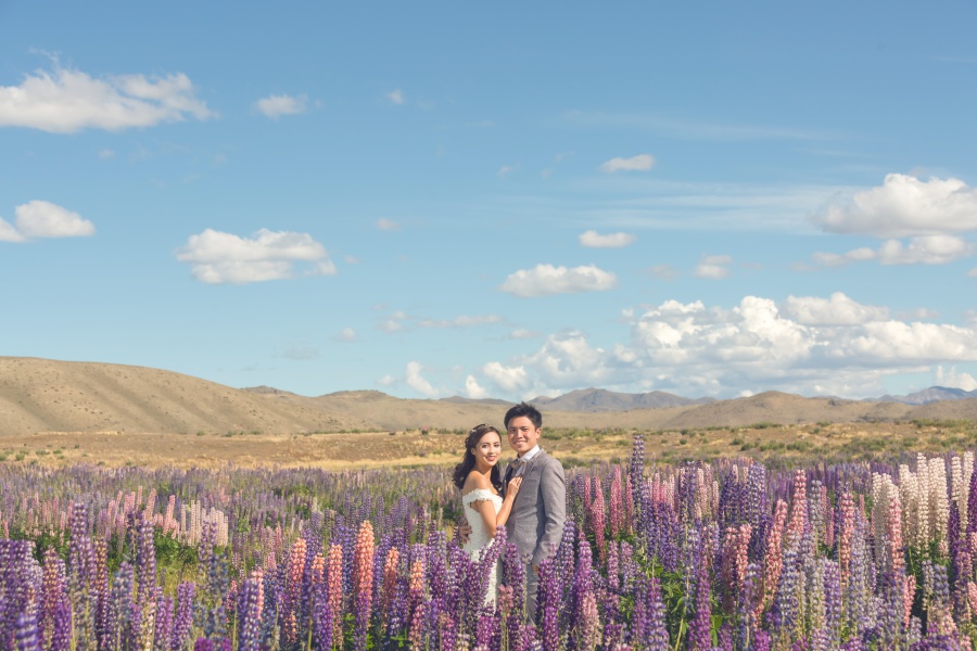 New Zealand Pre-Wedding Photoshoot At Lake Tekapo And Lake Pukaki  by Xing on OneThreeOneFour 0
