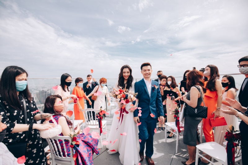 J&ZH: Singapore Wedding day at 1-altitude Bar by Cheng on OneThreeOneFour 32