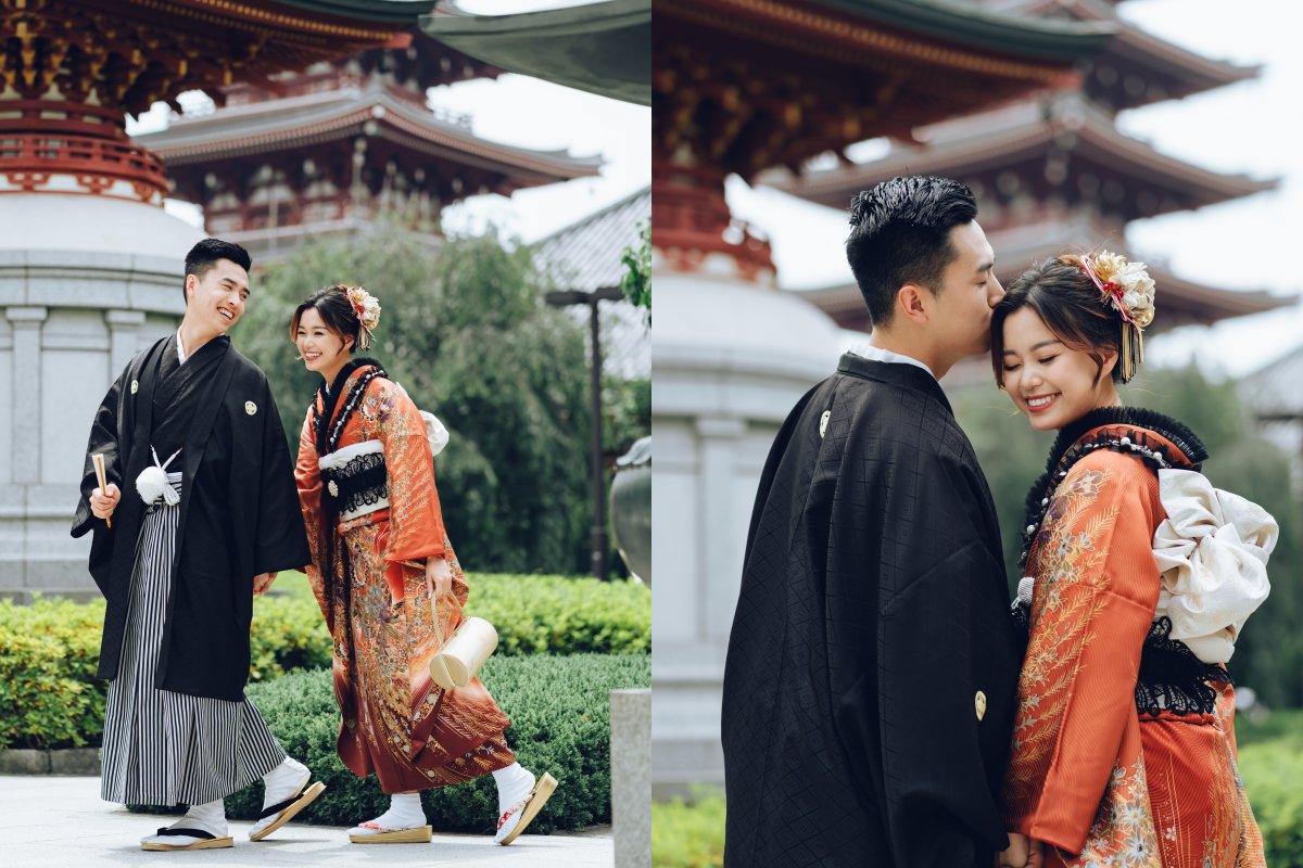 Tokyo Prewedding and Kimono Photoshoot at Asakusa & Tokyo Skytree by Jin on OneThreeOneFour 9