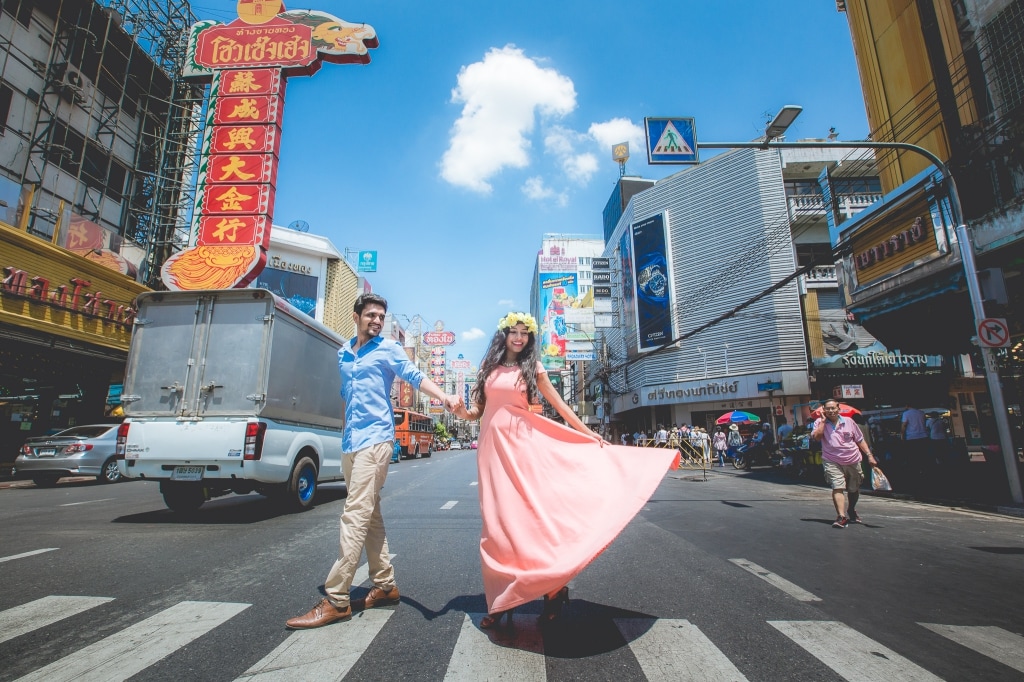 Bangkok Honeymoon Photography - Indian Couple by Nat on OneThreeOneFour 13