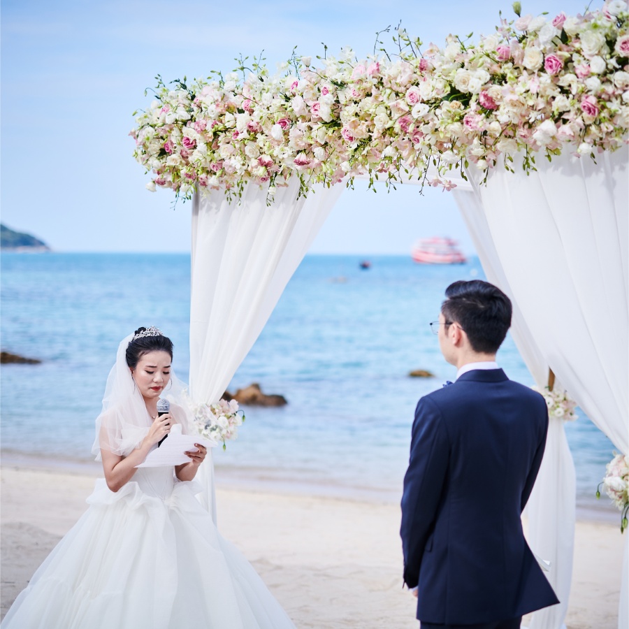 Thailand Beach Destination wedding at Anantara Lawana Koh Samui Resort by Toa on OneThreeOneFour 24