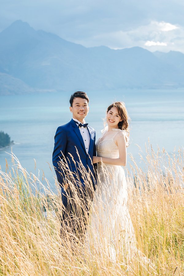 J&T: New Zealand Pre-wedding Photoshoot at Lavender Farm by Fei on OneThreeOneFour 32