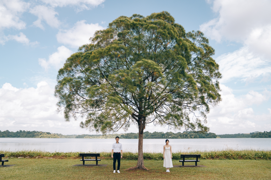J & G - Singapore Pre-Wedding Shoot at National Gallery, Seletar Wedding Tree & Marina Bay Sands by Jessica on OneThreeOneFour 12