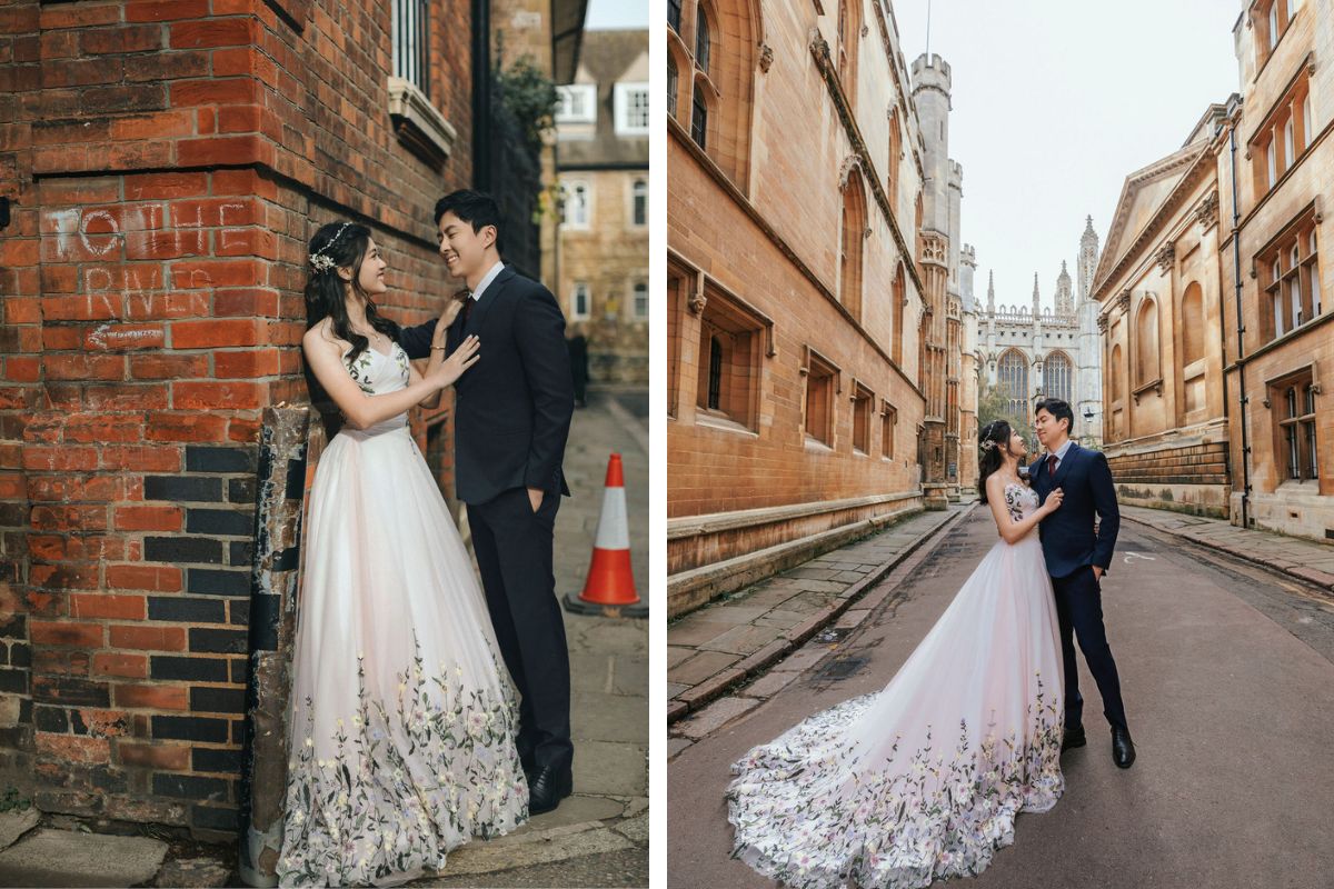 倫敦婚纱拍攝 - 在三一學院、參議院大廈和菲茨比利斯烘焙坊 by Dom on OneThreeOneFour 22