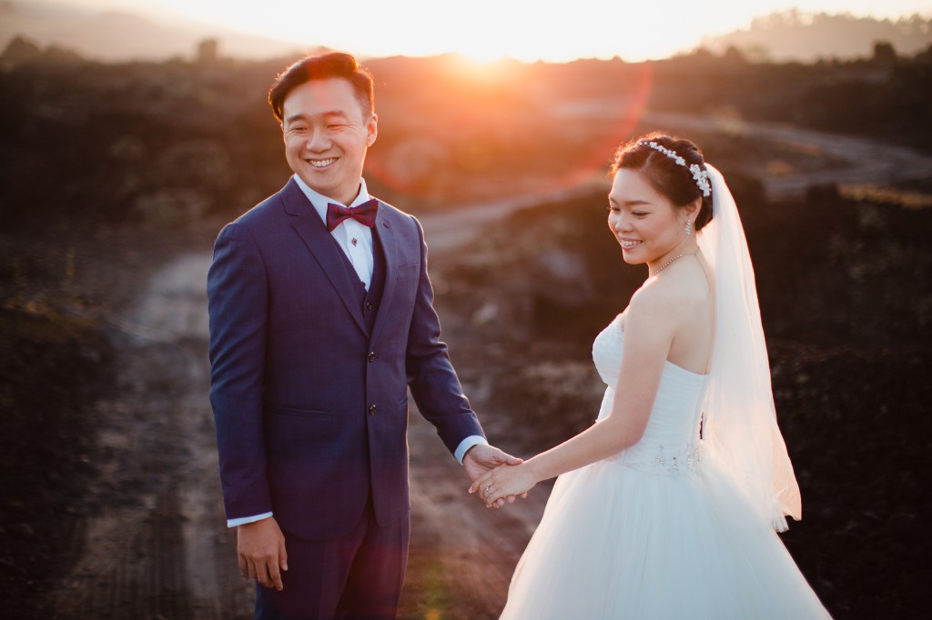 Pre-Wedding Photographer In Bali: Photoshoot At Mount Batur, Kintamani Forest, Cepung Waterfall And Tegal Wangi Beach by Hendra  on OneThreeOneFour 5