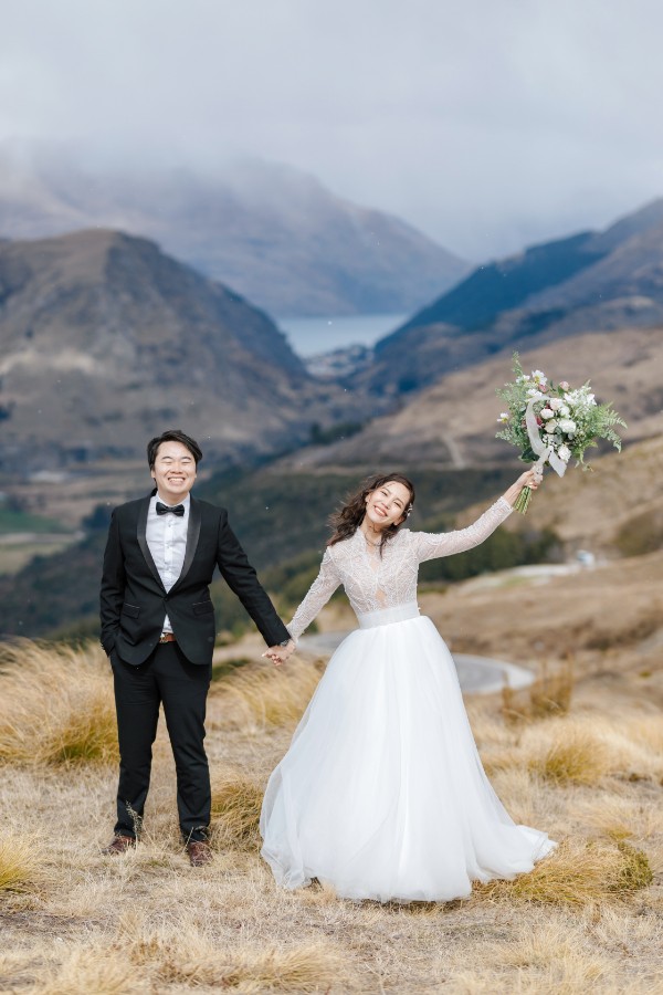 W&J: Pre-wedding in Spring with cherry blossom and snow by Fei on OneThreeOneFour 8