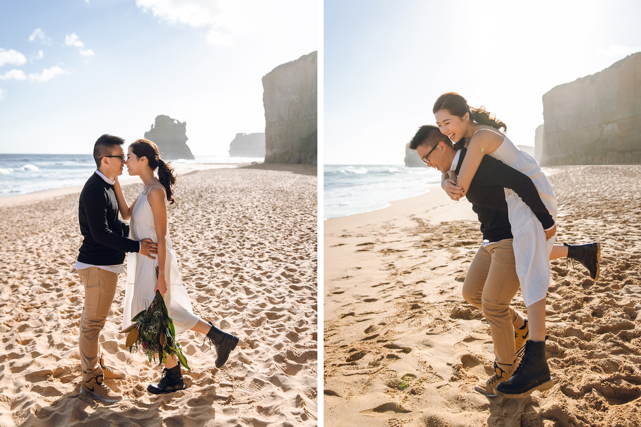 澳洲大洋路婚紗拍攝 十二使徒岩和阿德湖峽 by Freddie on OneThreeOneFour 18