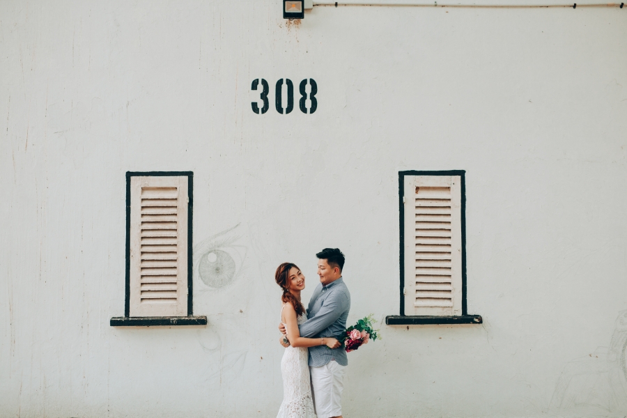 Singapore Pre Wedding Couple Photoshoot At Seletar Colonial Houses Cheng Onethreeonefour
