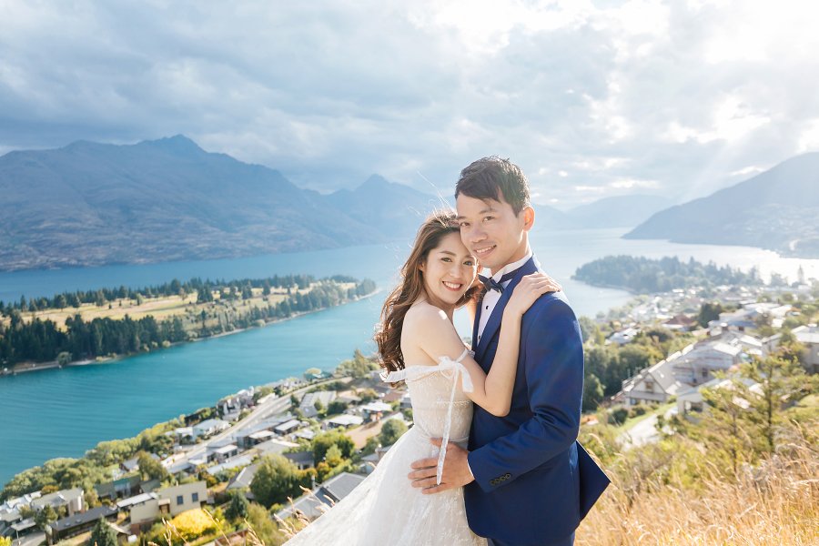 J&T: New Zealand Pre-wedding Photoshoot at Lavender Farm by Fei on OneThreeOneFour 34