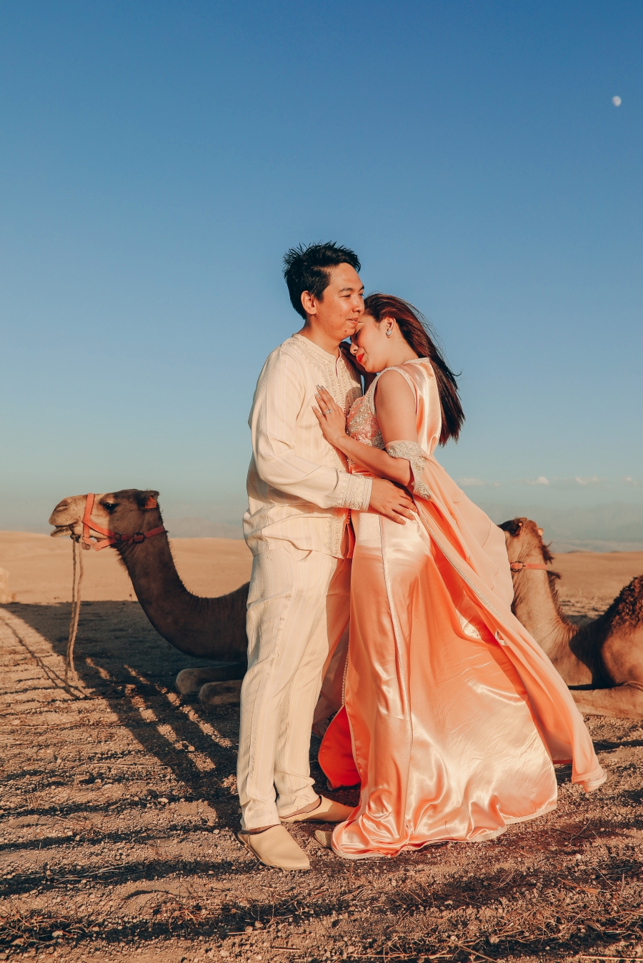 Morocco Surprise Proposal And Casual Couple Photoshoot At Agafay Desert by AW on OneThreeOneFour 15