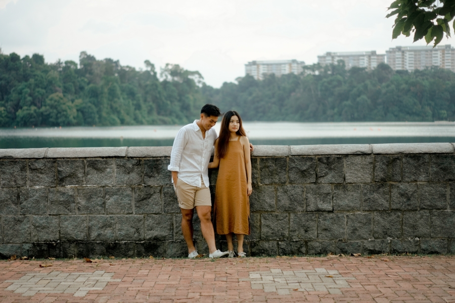 Singapore Pre-Wedding Photoshoot At Lower Peirce Reservoir With Puppies by Charles on OneThreeOneFour 2