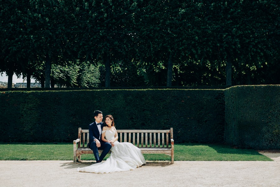 巴黎婚紗拍攝 - 艾菲爾鐵塔與杜樂麗花園 by Arnel on OneThreeOneFour 40
