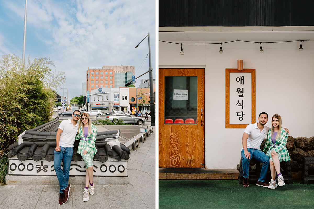 Korea Seoul Casual Street Couple Photoshoot at Gangnam by Jungyeol on OneThreeOneFour 1
