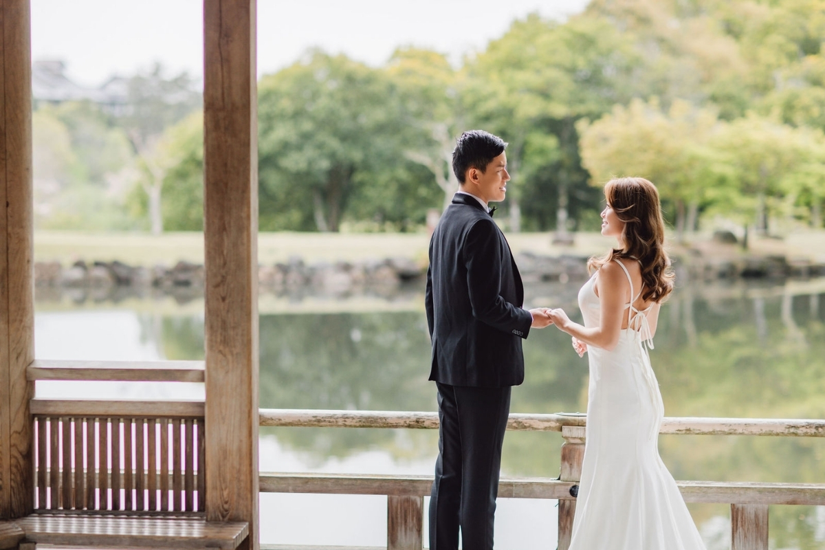 Kyoto Pre-Wedding Photoshoot with Eikando Temple, Mt Wakakusa, and Nara Deer Park by Kinosaki on OneThreeOneFour 16