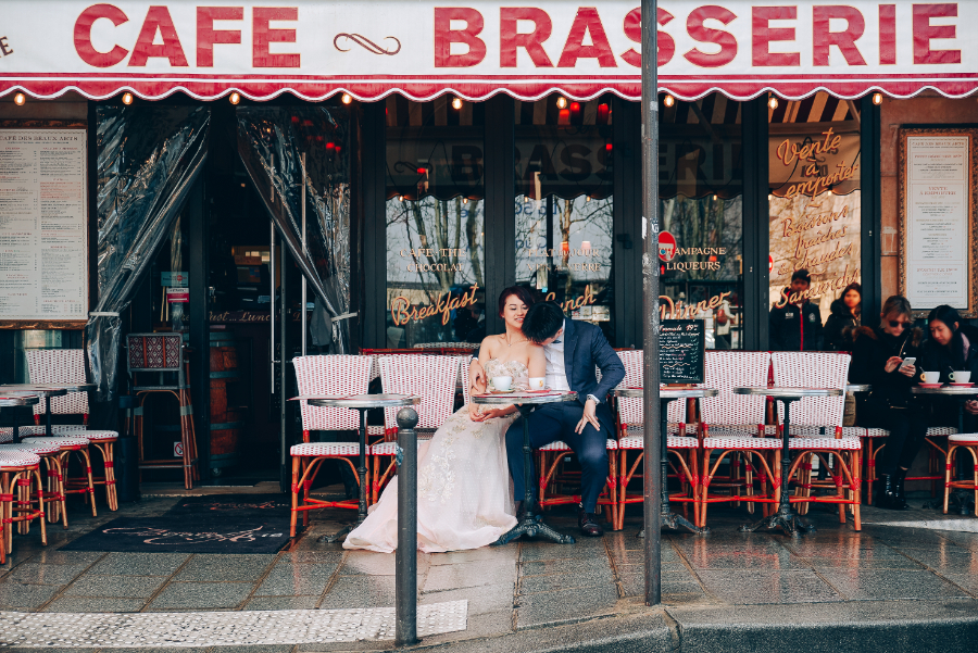 Paris Pre-Wedding Photography for Singapore Couple At Eiffel Tower And Palais Royale  by Arnel on OneThreeOneFour 19