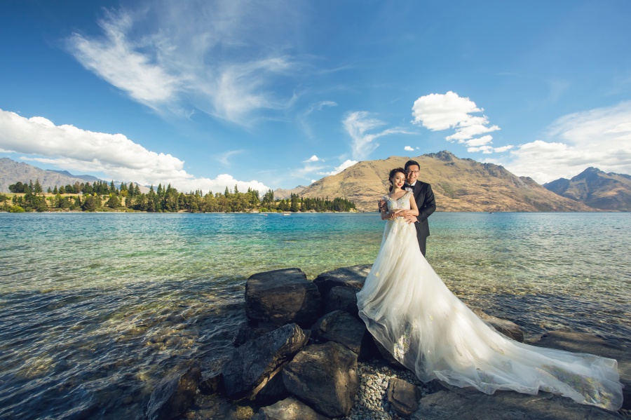 New Zealand Pre-Wedding Photoshoot At Christchurch, Lake Pukaki And Alpaca Farm  by Xing on OneThreeOneFour 29