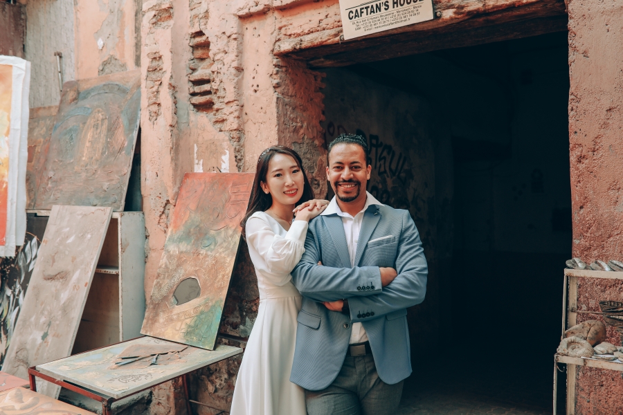 Morocco Casual Couple Honeymoon Photoshoot At Marrakesh  by AW on OneThreeOneFour 4
