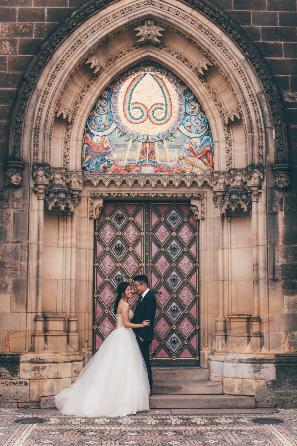 M&B: Prague Fairytale Pre-wedding Photoshoot  by Nika on OneThreeOneFour 32
