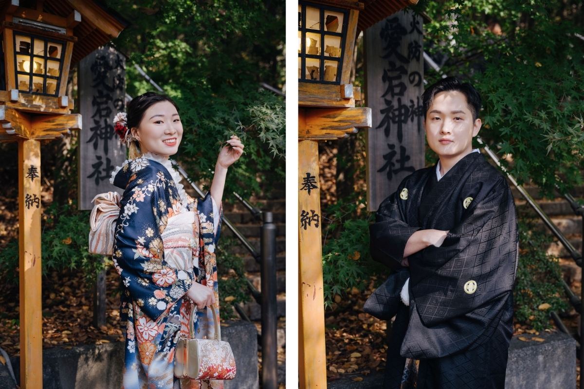 Tokyo Pre-Wedding Photoshoot with Chureito Pagoda, Lake Kawaguchiko, and Lake Yamanaka by Dahe on OneThreeOneFour 1