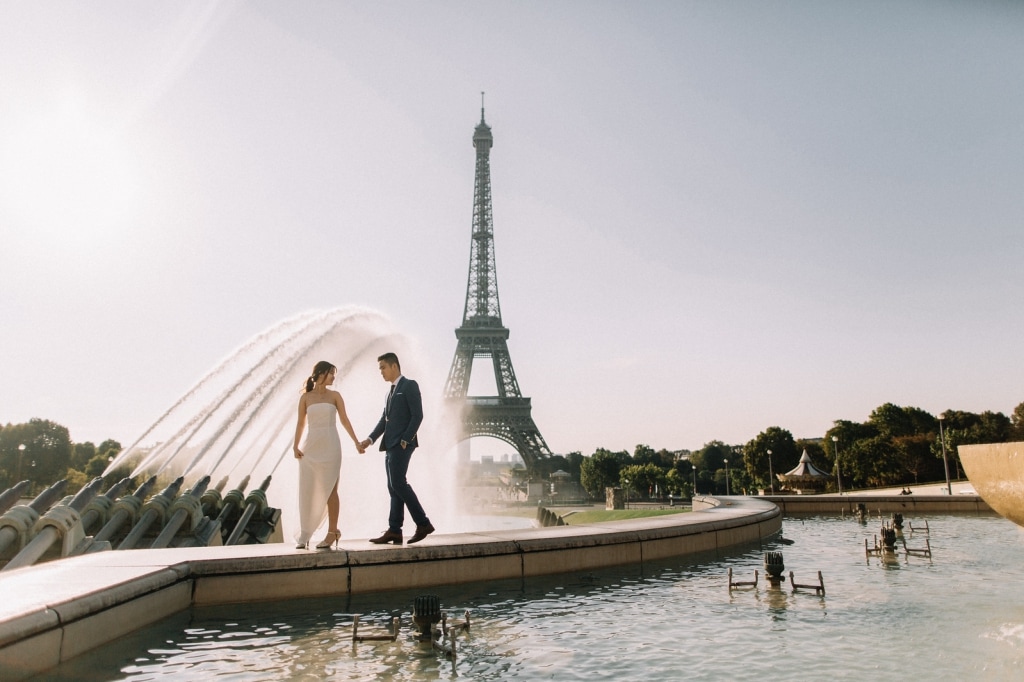 法國巴黎蜜月旅拍 - 艾菲爾鐵塔、羅浮宮與比爾哈克姆橋 by Vin on OneThreeOneFour 4
