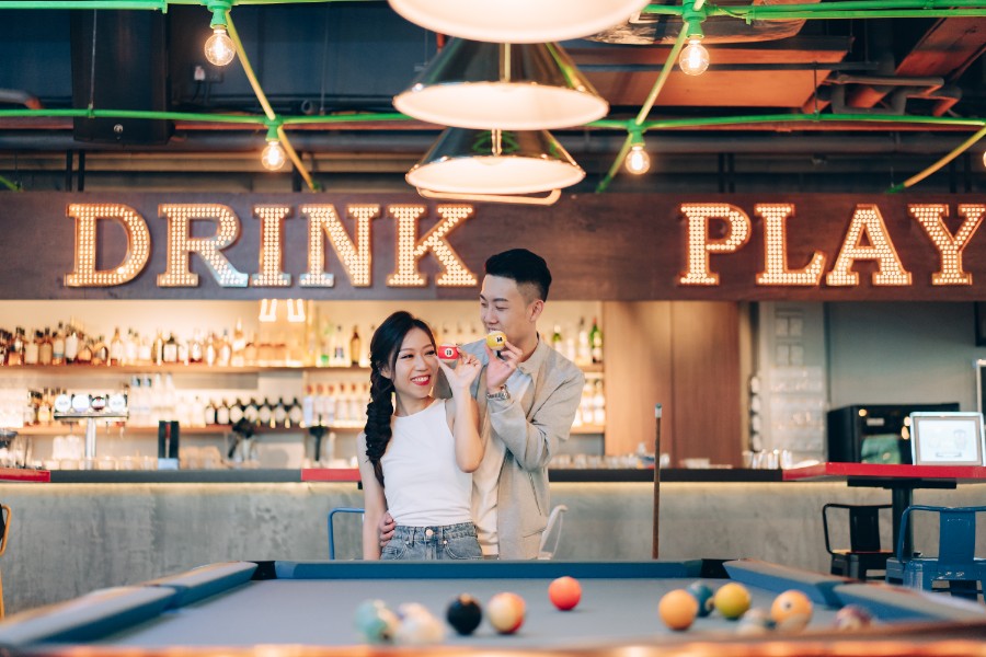 C&M: Fun pre-wedding at Level Up bar, Changi Jewel and Wetlands by Michael on OneThreeOneFour 1