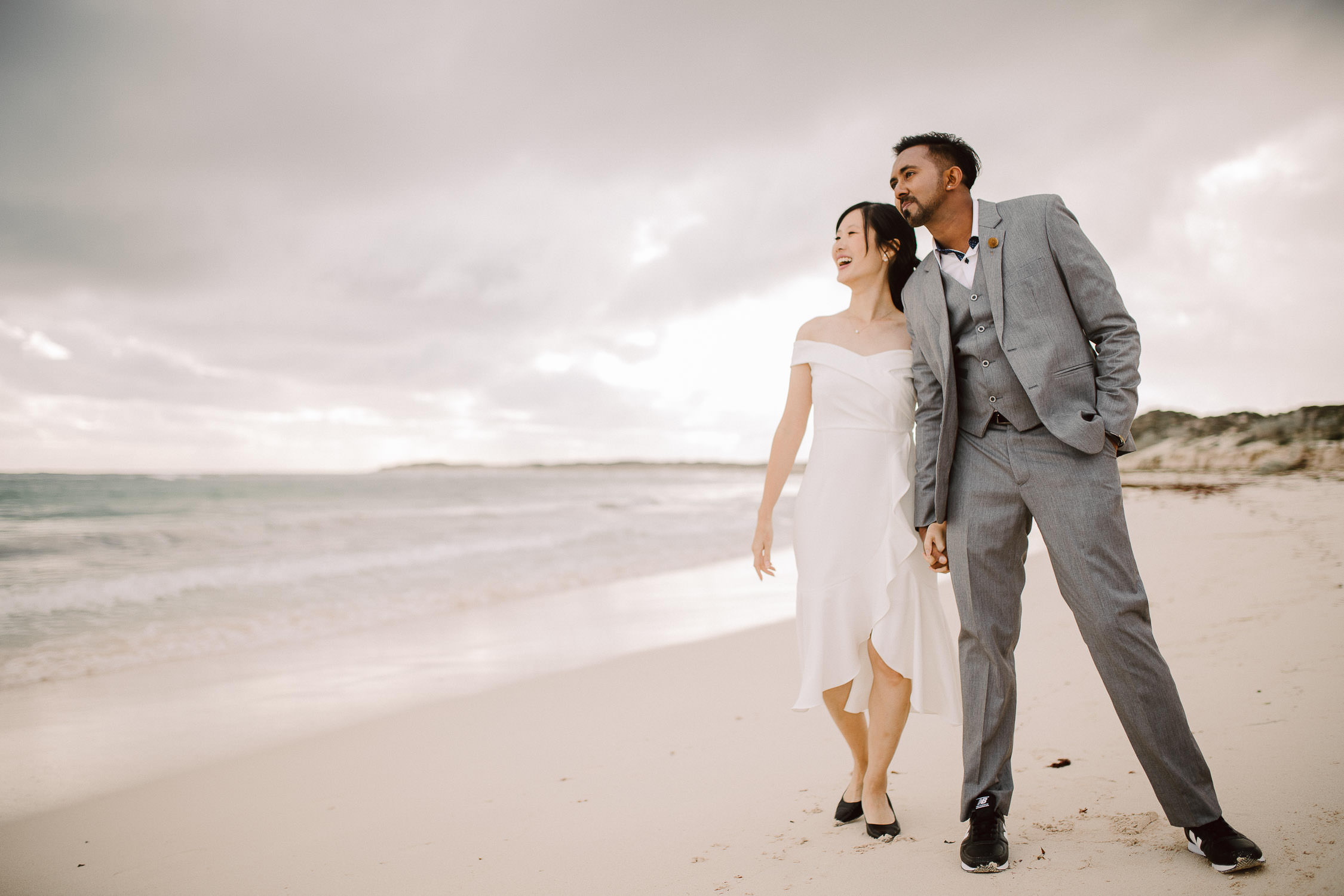 Perth pre-wedding at Lancelin sand dunes, Pinnacles Desert and forest by Naz on OneThreeOneFour 11