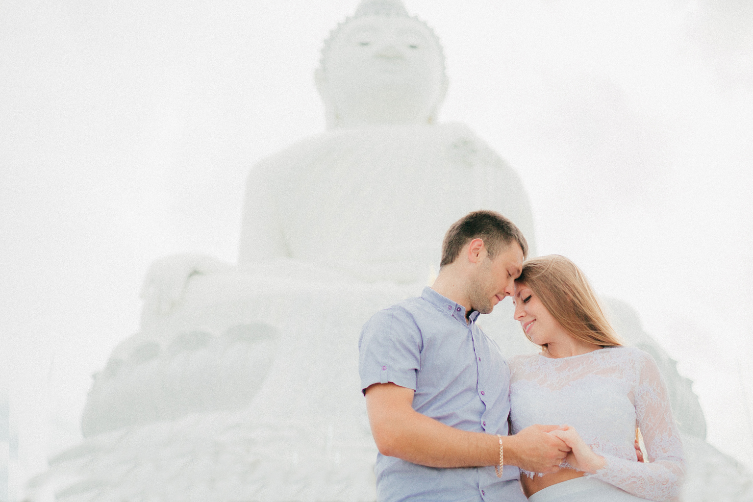 Phuket Pre-Wedding Photoshoot At Big Buddha, Forest And Beach  by Olga on OneThreeOneFour 6